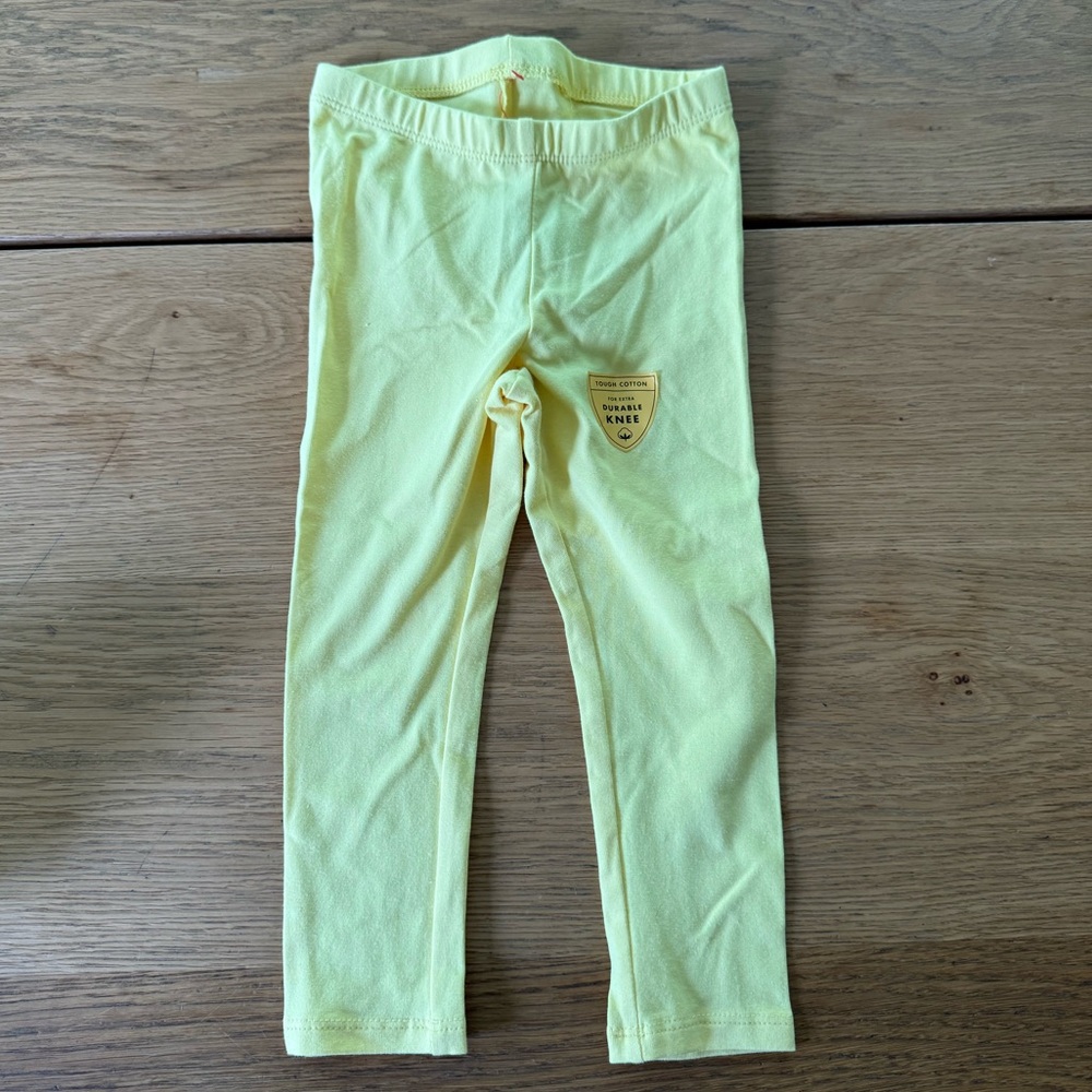 NWT ADD ON yellow Cat & Jack Leggings for Toddler